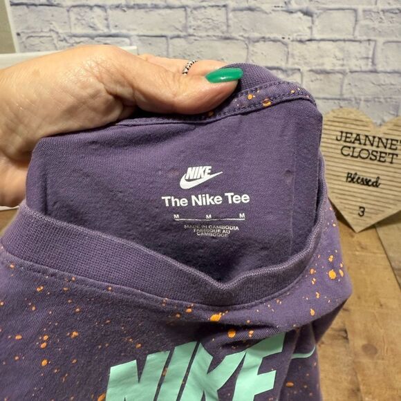 Nike Sportswear Boys' Sole Food / splatter T Shirt, Crewneck, Cotton bundle - Picture 11 of 12